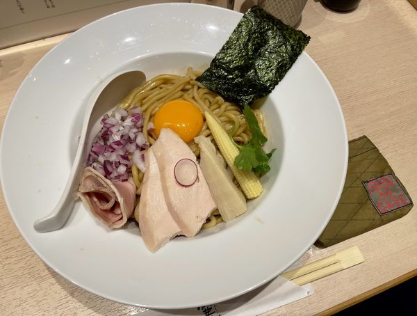 「煮干しまぜSoba」@銀座 篝 Echika池袋店の写真