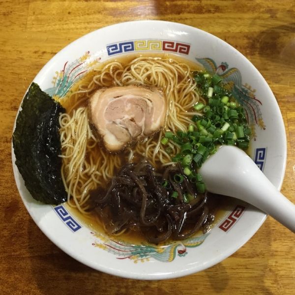 「和風正油らーめん」@熊本らーめん 育元の写真