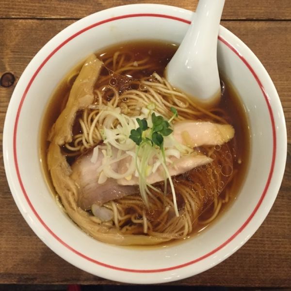 「軍鶏そば」@麺尊 RAGEの写真