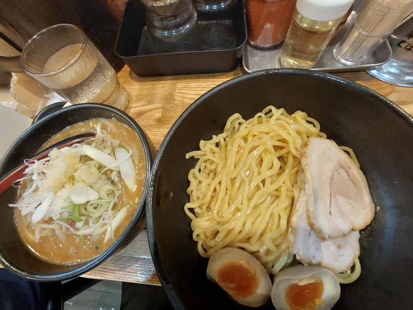「味玉辛味噌チャーシューつけ麺」@麺処 花田 上野店の写真