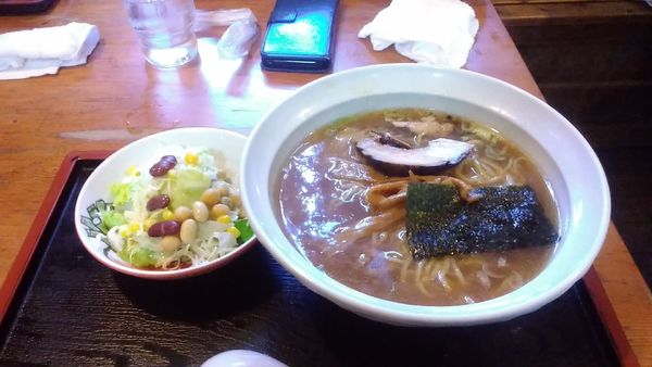 「醤油ラーメン605円」@ラーメンFTO 蒲生店の写真