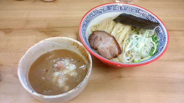 「豚骨鶏魚介つけ麺750円」@麺処 有彩の写真