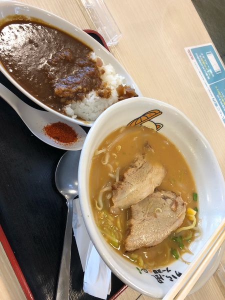 「味噌ラーメン　セット」@赤城高原SA（下り）の写真