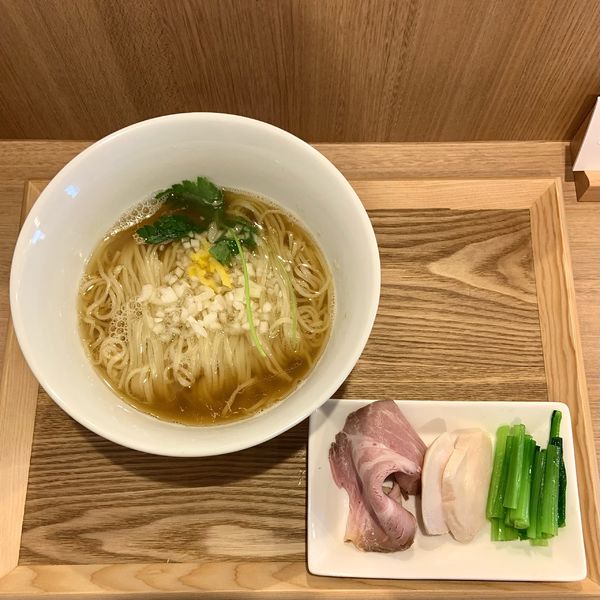 「お出汁麺(900円)」@お出汁麺食堂 Haradaの写真