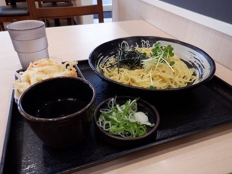 「天ざる中華」@ゆで太郎 西橋本店の写真