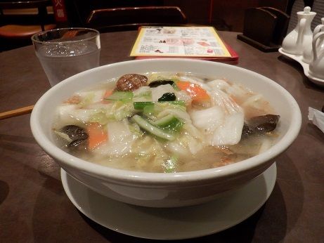 「海鮮湯麺」@沙羅の写真