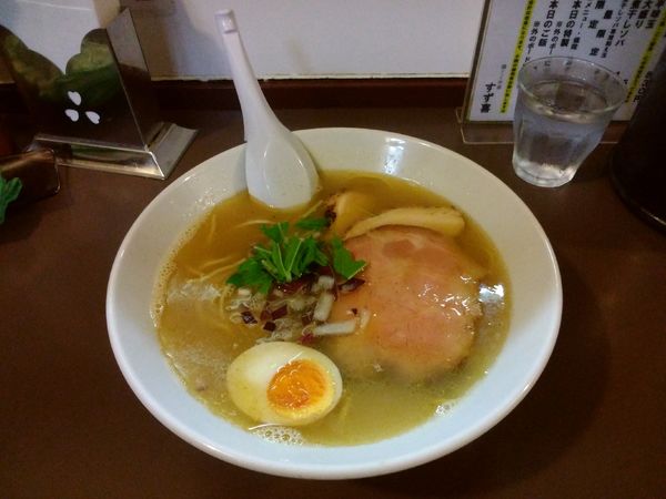「こく塩870円」@鶏こく中華 すず喜の写真