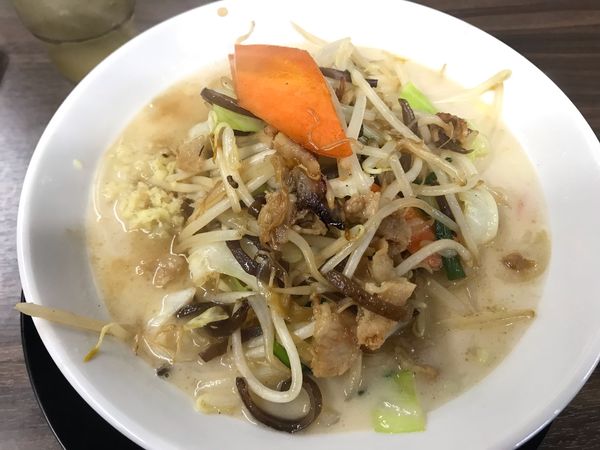 「濃魂タンメン大盛固め790円」@濃魂タンメンかみもりの写真