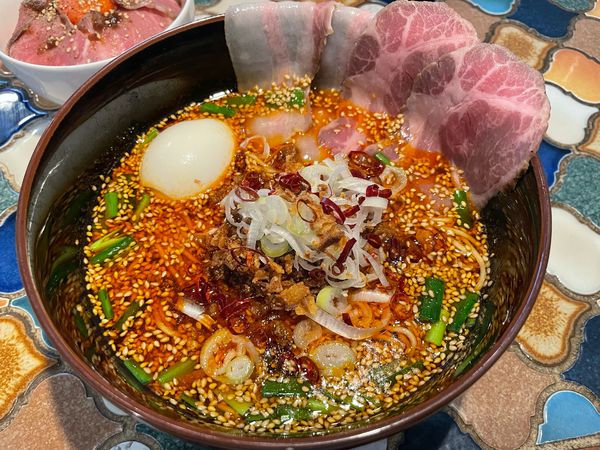 「田なか的勝浦タンタン麺(特製)」@麺処 田なか（仮）の写真