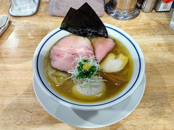 「特製中華そば 塩」@手打式超多加水麺 ののくらの写真