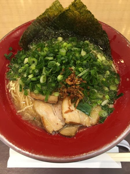 「ねぎラーメン(860円)」@ラーメン専門店 ザボン 海老名SA上り店の写真