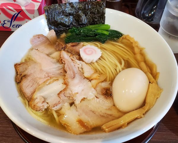 「塩中華そば」@ラーメン 一樹の写真