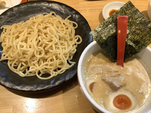 「味噌つけ麺　＋　味玉」@つけ麺 ががちゃい 中山店の写真