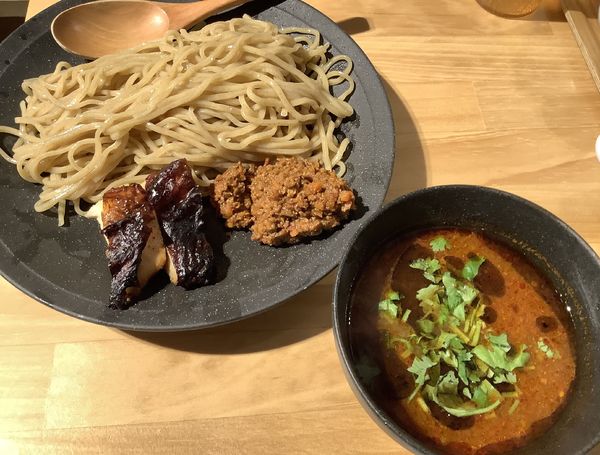 「チリトマつけ麺」@チリトマラーメン THANKの写真