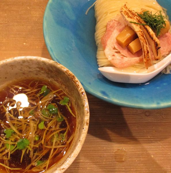 「昆布水つけ麺　500円　※リニューアル記念特別価格」@中華そば TORICOの写真