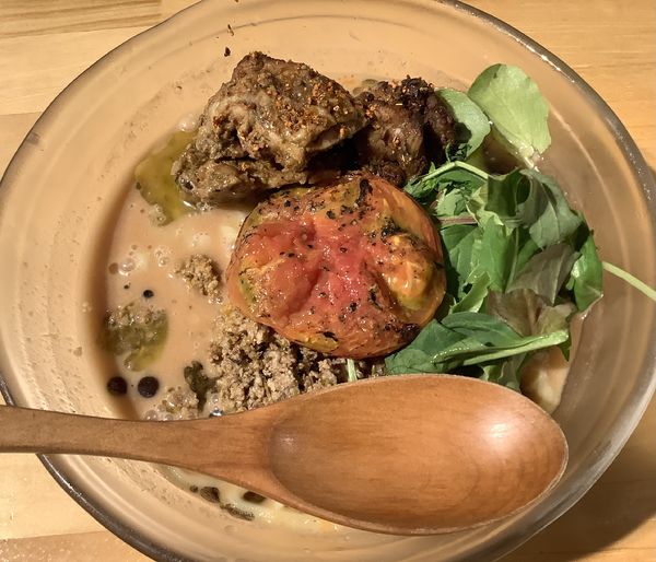 「[限定]冷やしジャークヌードル」@チリトマラーメン THANKの写真