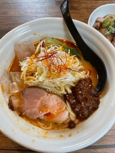 「冷やしさんまの胡麻辛坦々麺」@魚骨ラーメン 鈴木さんの写真