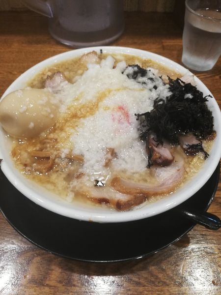 「特製背脂醤油ラーメン 脂増し」@新潟長岡らーめん みずさわ 東川口店の写真