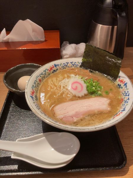 「味玉濃厚煮干しそば 1150円」@中華そば 勝本の写真