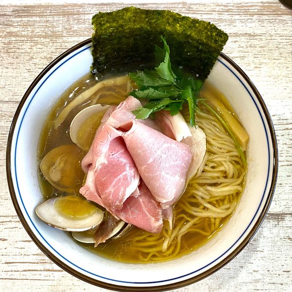 「蛤そば」@中華そば 四つ葉の写真