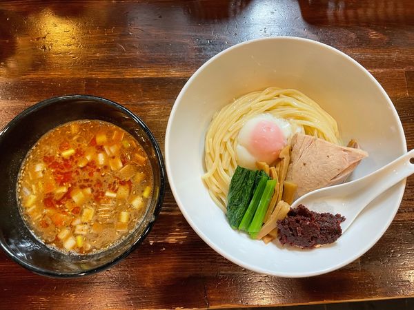 「肉だくつけ麺」@麺座 かたぶつの写真