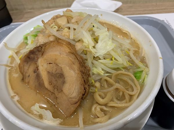 「ド乳化ラーメン 並盛」@ラーメン 中毒 東向島店の写真