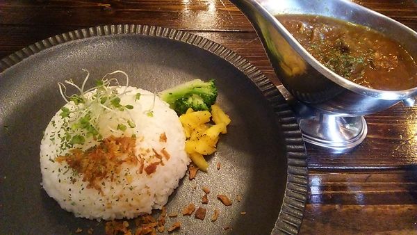 「限定メニュー ビーフマサラカレー 1300円」@Spice Curry CAMPANELLAの写真