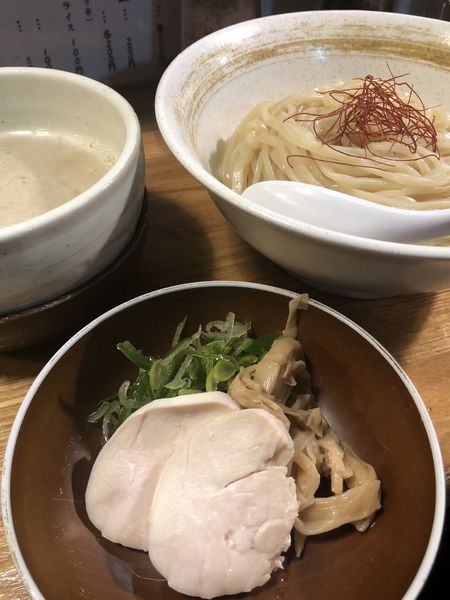「濃白湯つけめん」@麺匠ようすけ 鶏煮亭の写真
