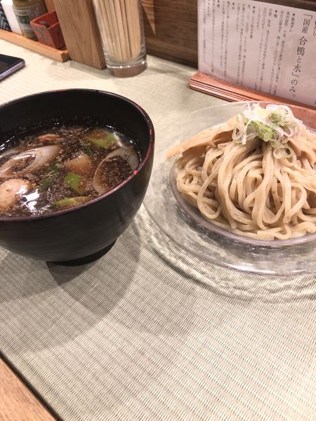 「鴨汁つけそば」@らーめん 鴨to葱の写真