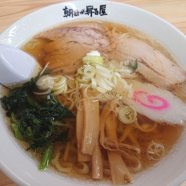 「青竹手打ちラーメン800円」@佐野青竹手打ちラーメン 朝日が昇る屋の写真