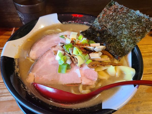 「ラーメン中盛」@すごい煮干ラーメン凪 新宿ゴールデン街店 本館の写真
