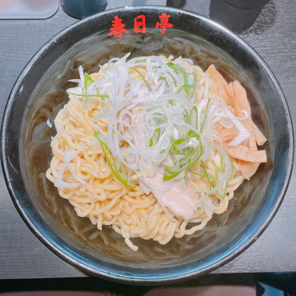 「しょう油そば」@油そば 春日亭 秋葉原昭和通り口店の写真