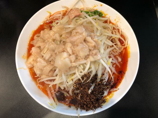 「辛ラーメン　アブラ」@豚風。の写真