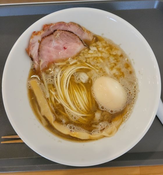 「煮干し中華SOBA 濁 + 煮卵」@NEW LATITUDE CHINESE Shangri-La 〜香格里拉〜の写真