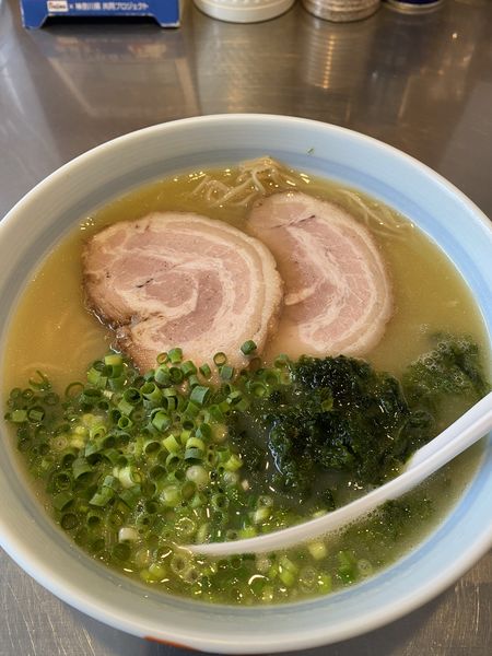 「からし入りらーめん」@らーめん まる玉 横浜青葉台店の写真