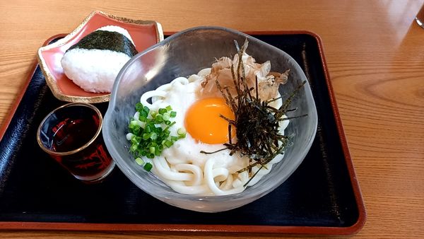 「山見ぶっかけうどん」@お食事処 竹葉の写真