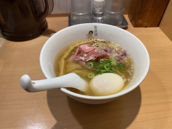 「味玉らぁ麺 900円」@らぁ麺 鳳仙花の写真