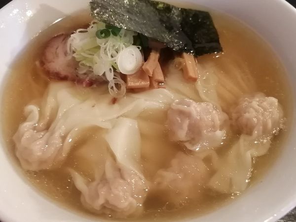 「塩ワンタンメン¥980」@支那ソバ 小むろの写真