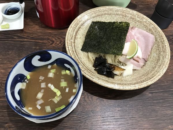 「昆布水つけ麺」@中華そば 燕屋商店の写真