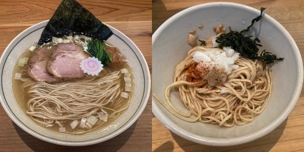 「だしそば (しお) 和え玉ハーフ」@だし・麺 未蕾の写真