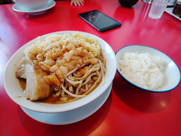 「極太麺ラーメン」@ボディブローの写真