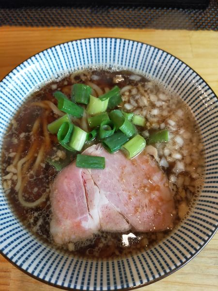 「煮干しらーめん」@煮干し 一直線の写真