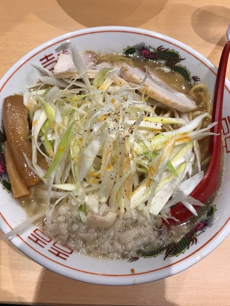 「ねぎ豚骨らぁめん」@らぁめんつけめん 力龍の写真
