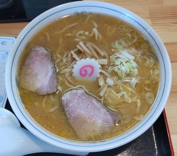 「みそ中華麺ゆず風味900円」@麺や貴伝 米沢店の写真