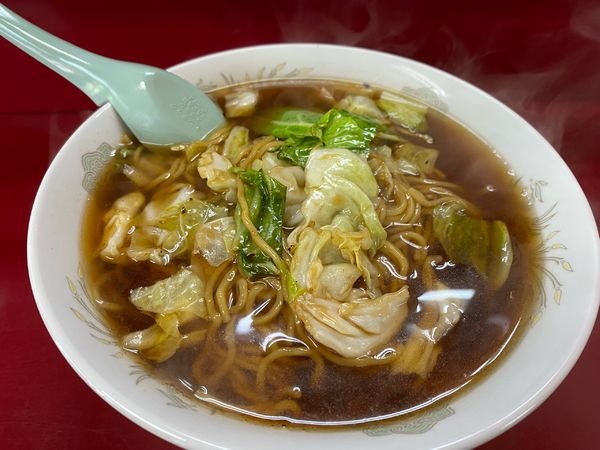 「スープ入り焼きそば(大)」@こばや食堂の写真