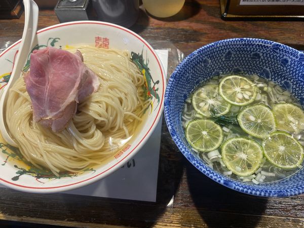 「限定 すだち冷や冷や」@らぁめん小池の写真