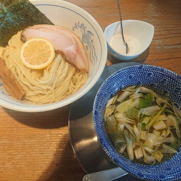 「昆布水のつけ蕎麦 塩 950円」@中華そば 一楽の写真