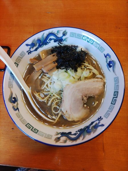 「ラーメン並 メンマ抜き」@らぁめん家 有坂の写真
