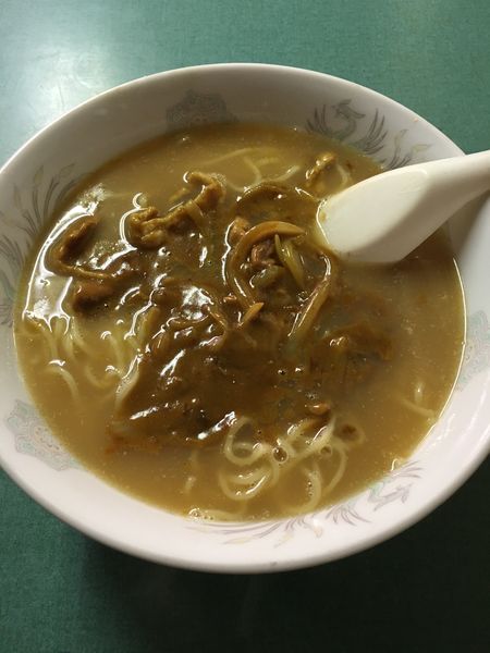 「カレーラーメン(500円)」@中華料理 宮城の写真