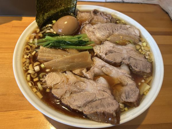 「小平麺チャーシュー1250円+凄平麺トッピング200円」@らぁめん りきどうの写真
